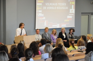 VTVK studentų atstovybės prezidentas Vitalijus Kitovas
